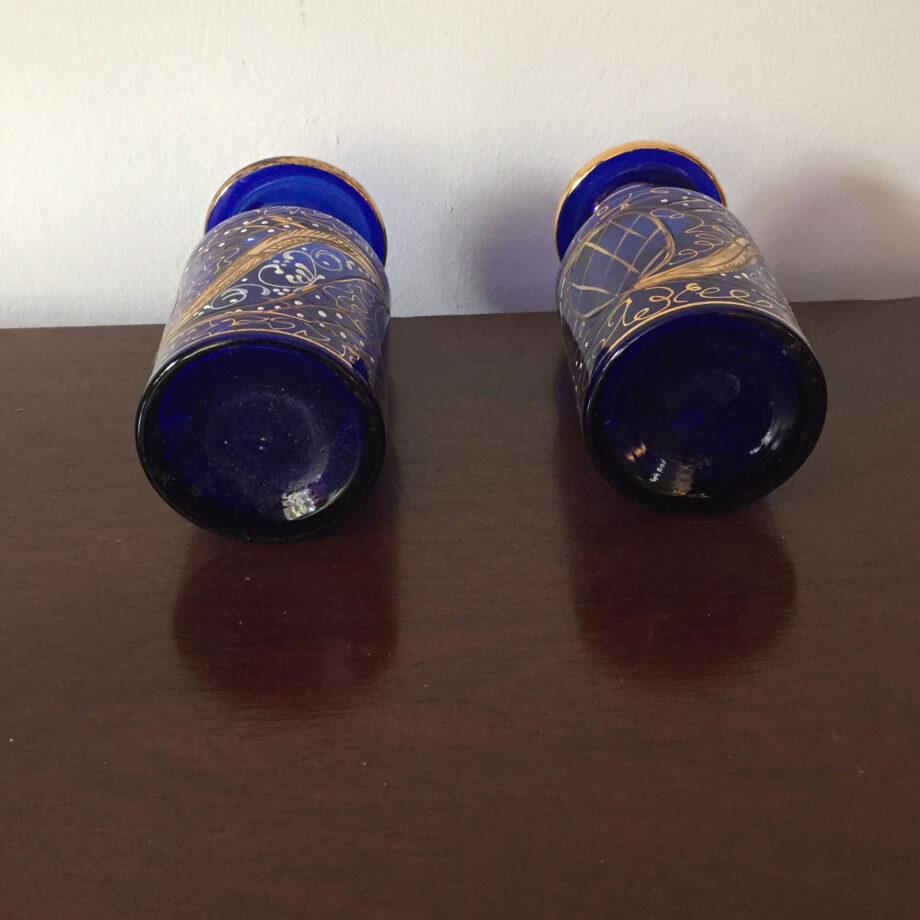 Matched Pair of Apothecary Bottles