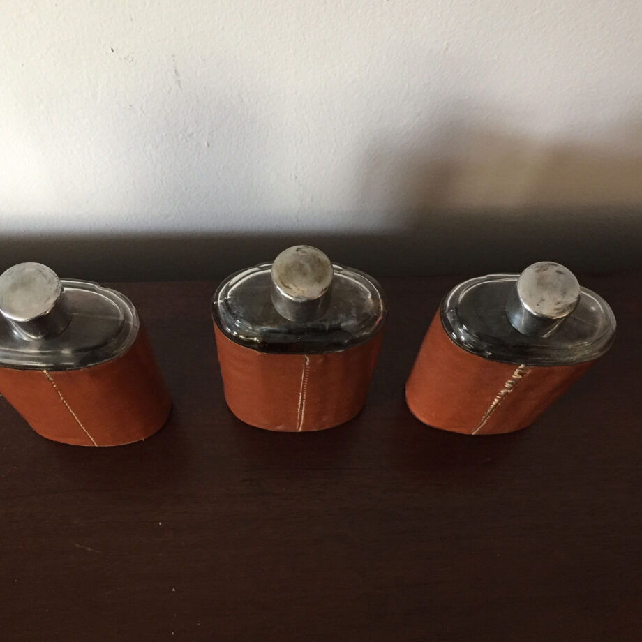 Leather Covered Flasks