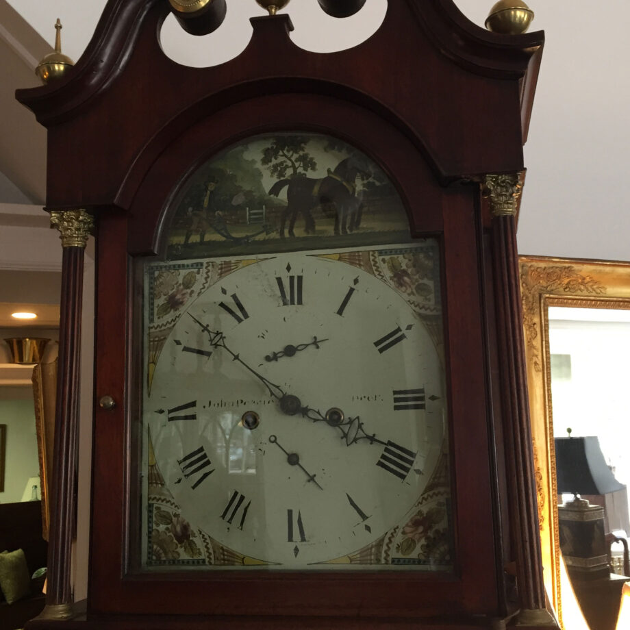 English Tall Case Clock