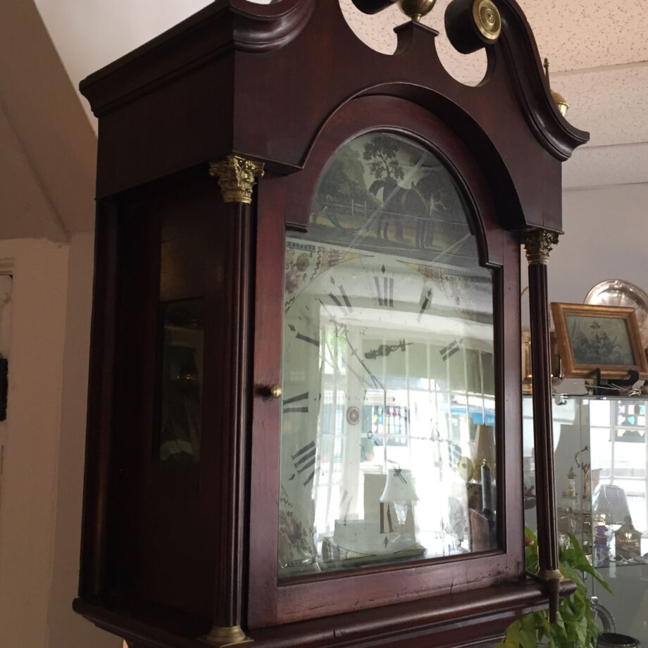 English Tall Case Clock