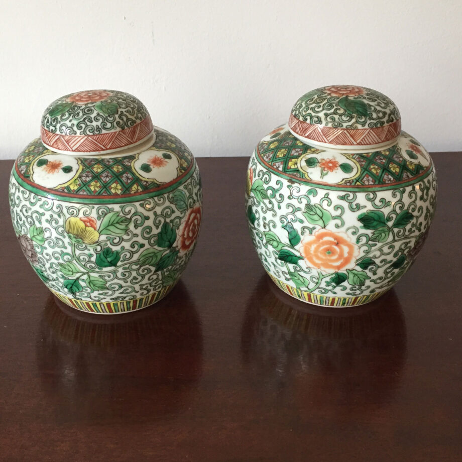 Matched Pair of Ginger Jars