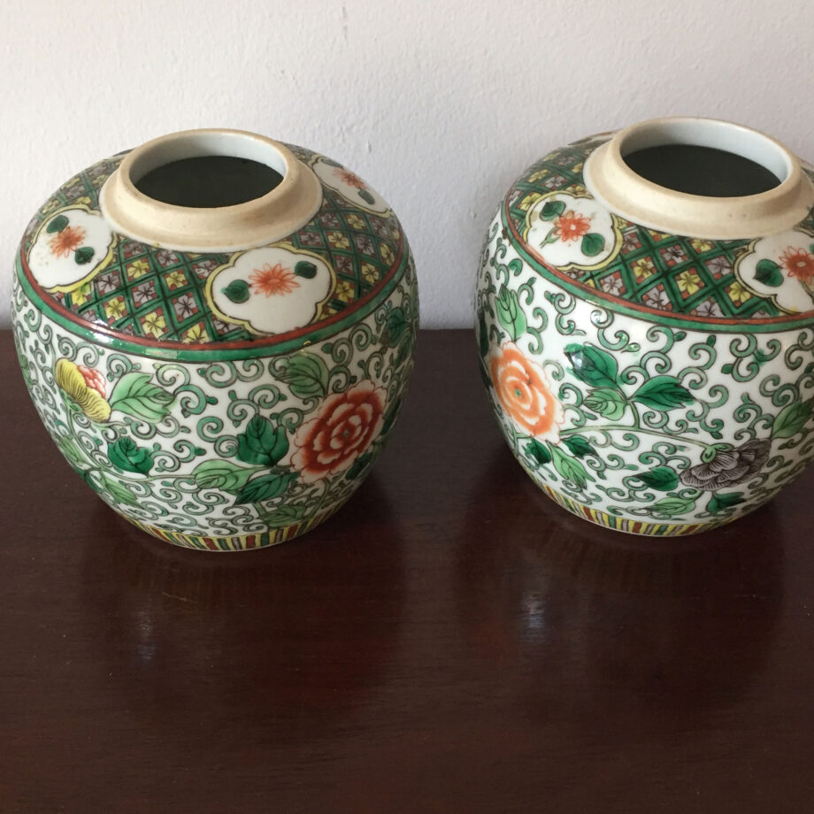 Matched Pair of Ginger Jars