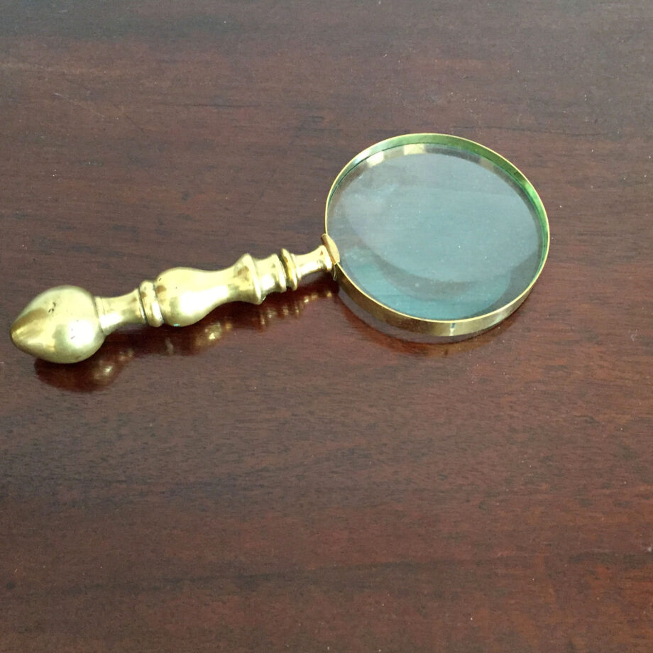 Brass Magnifying Glass