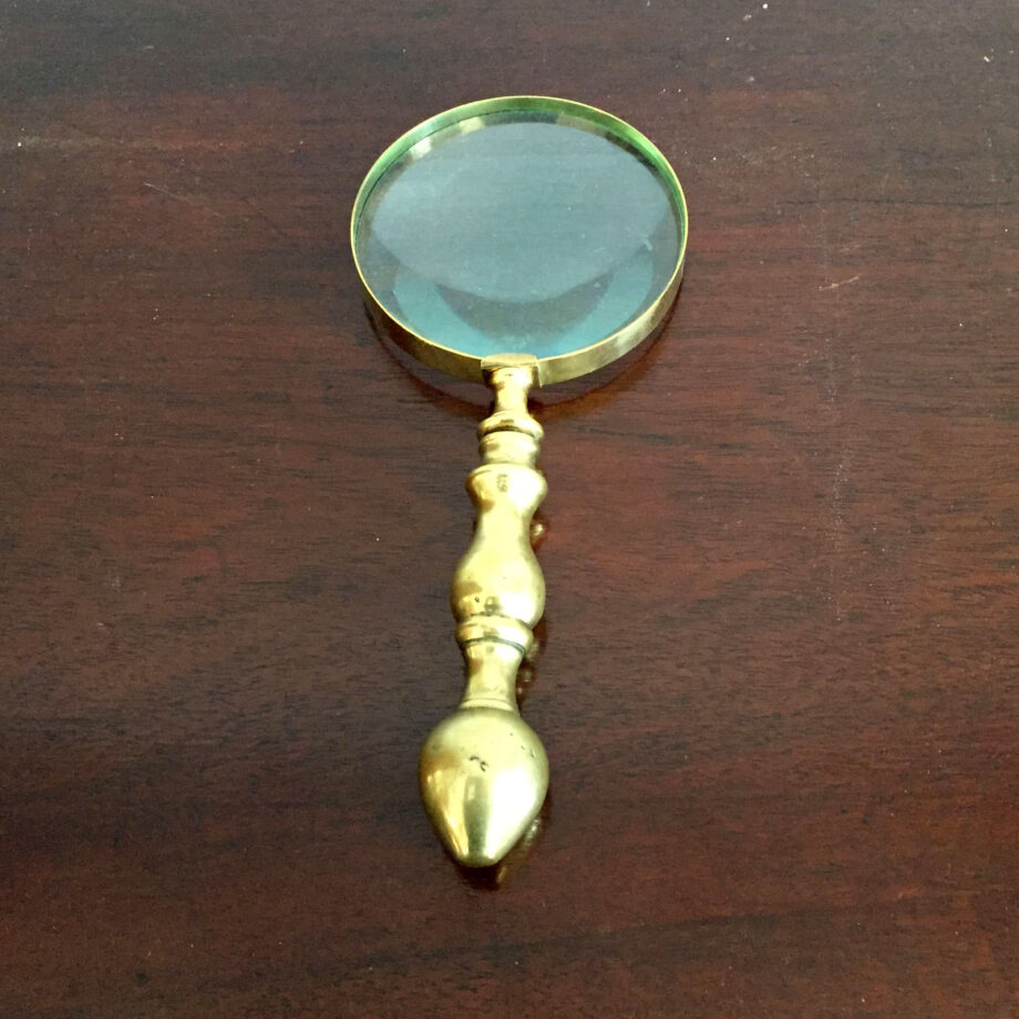 Brass Magnifying Glass