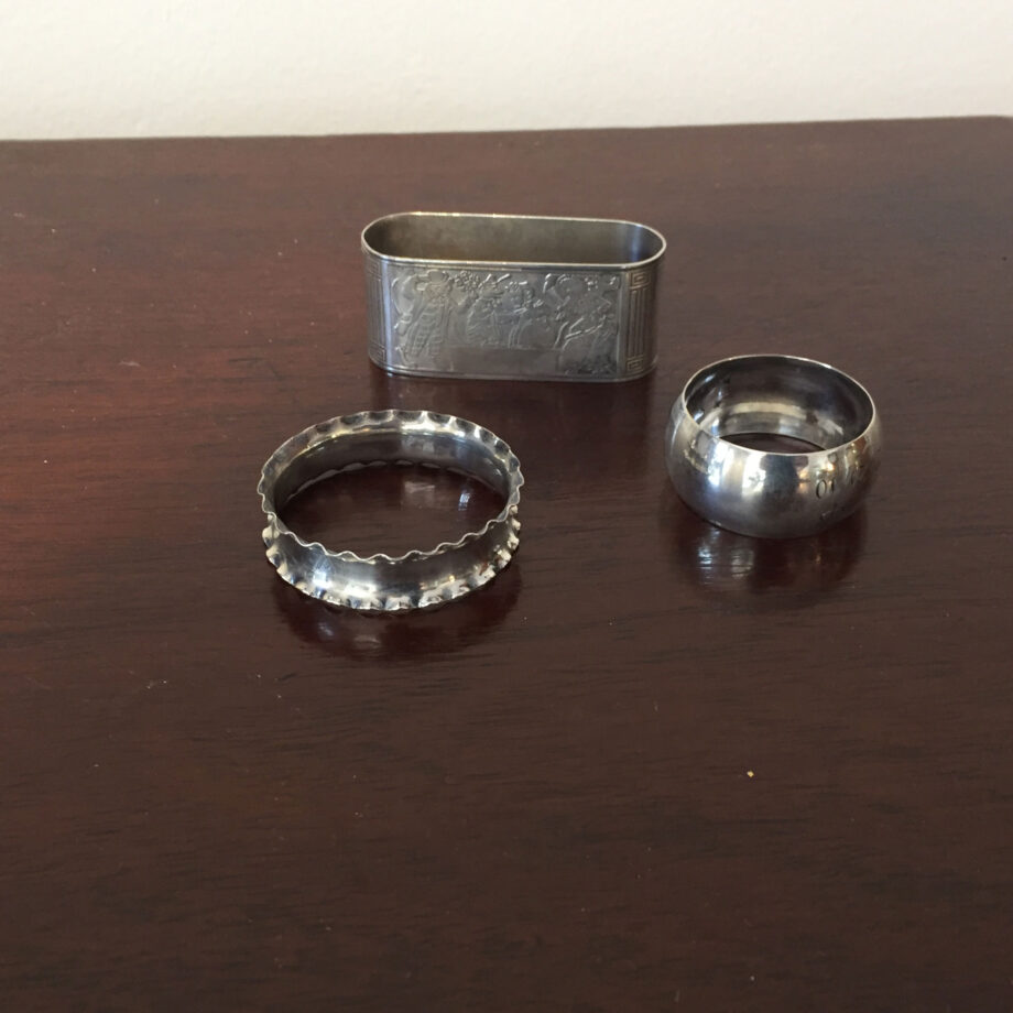 Collection of Sterling Silver Napkin Rings