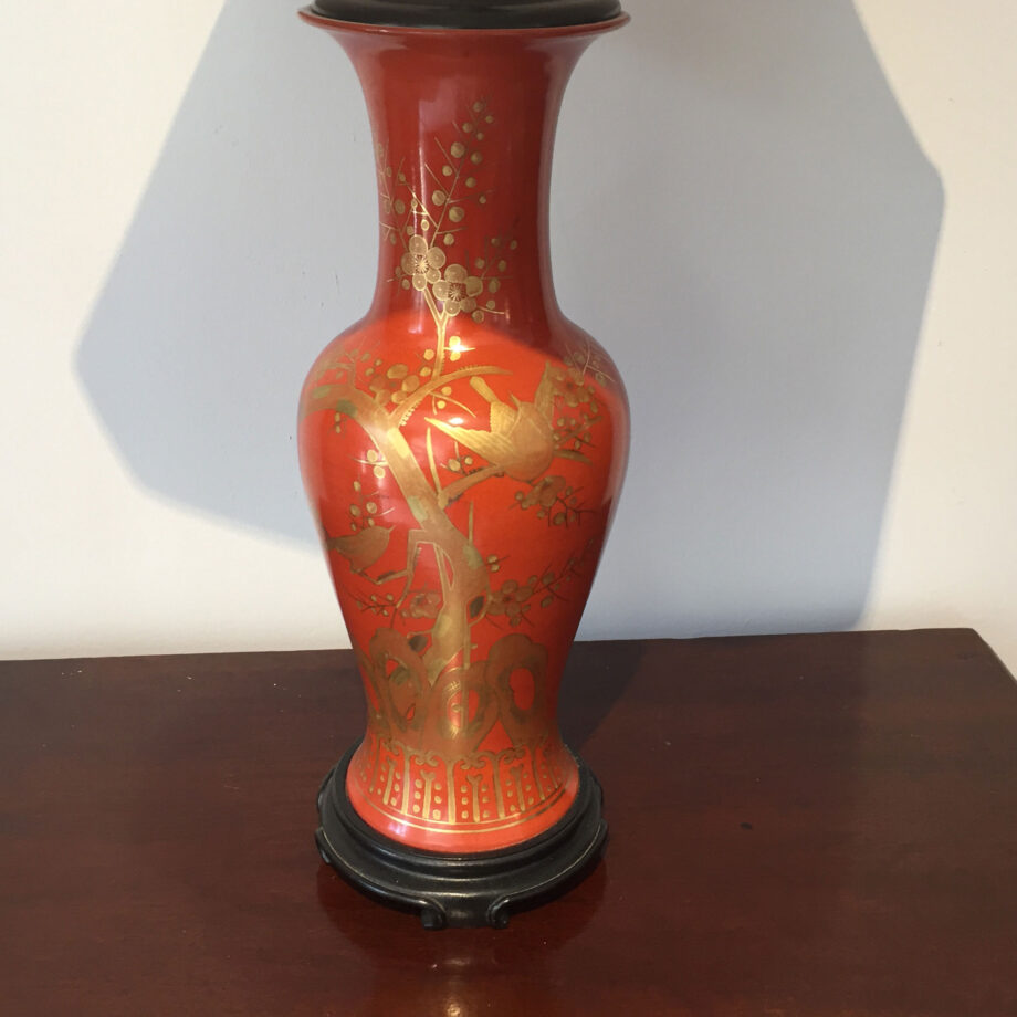Painted Ceramic Lamp