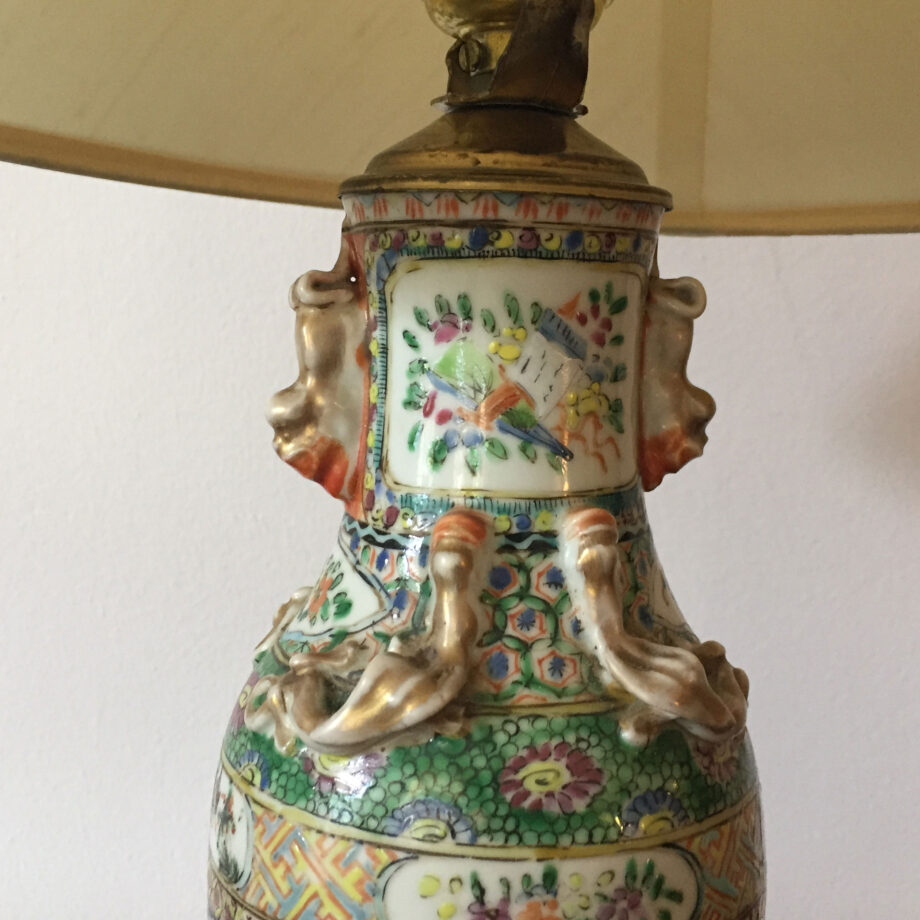 Chinese Export Lamp