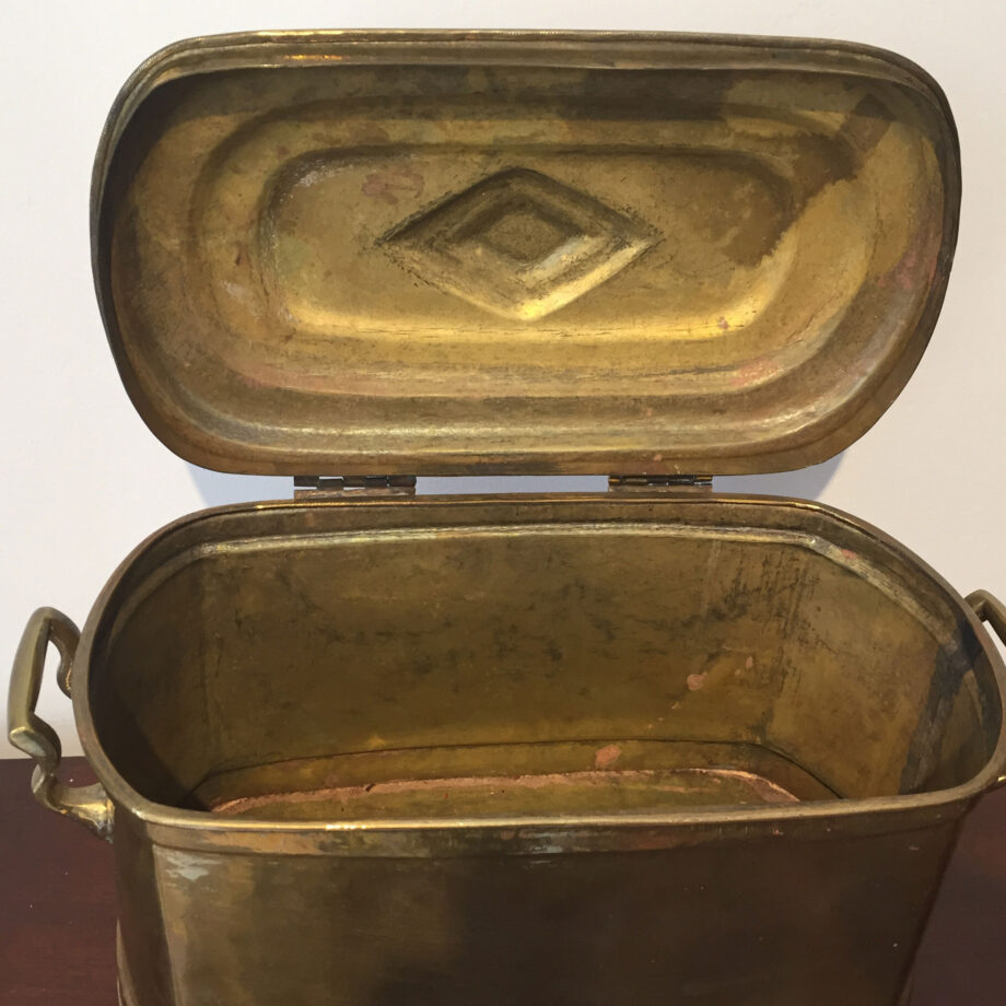 Brass Oval Box