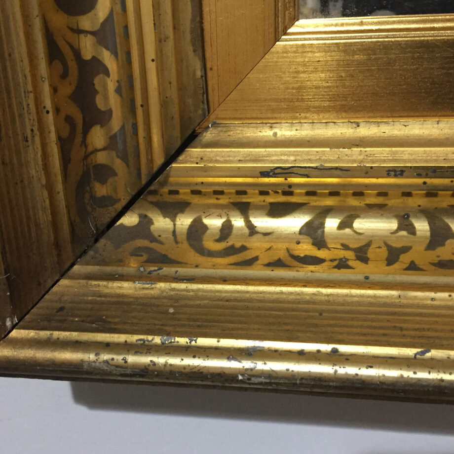 Fancy Gold Gilt Mirror