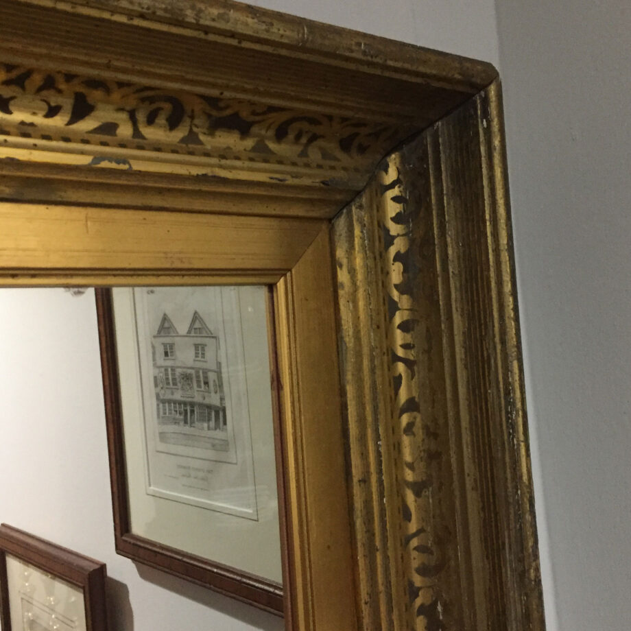 Fancy Gold Gilt Mirror