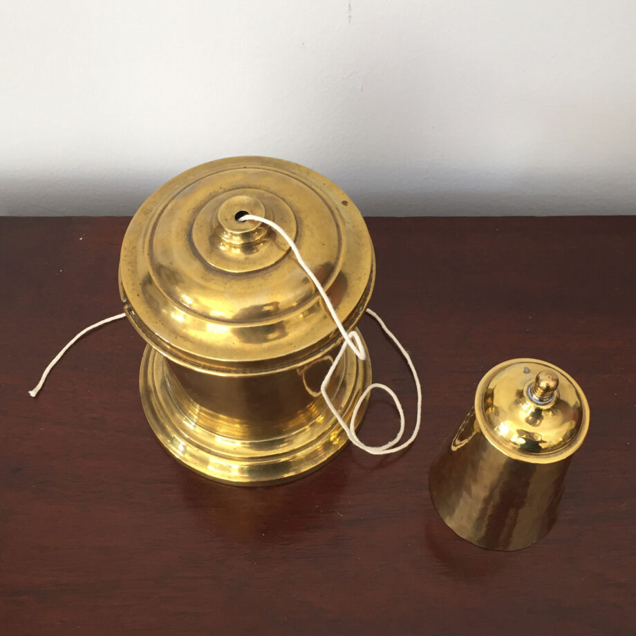 Brass Sugar and Tobacco Boxes