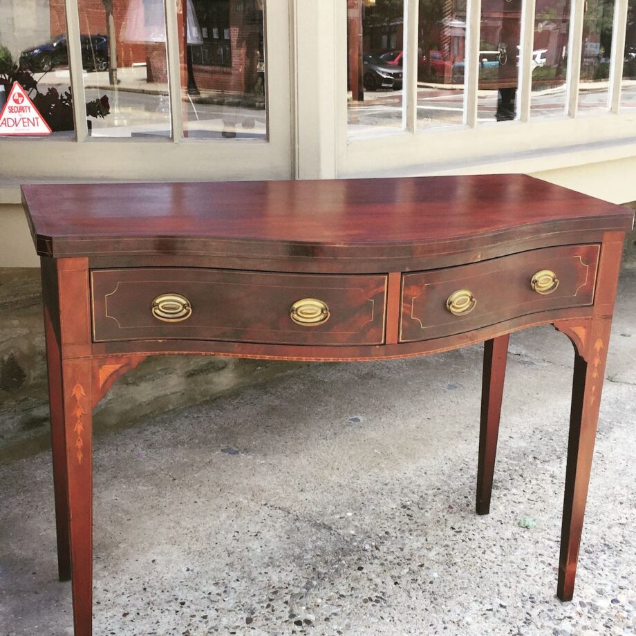 Serpentine Front Hall Table/Server