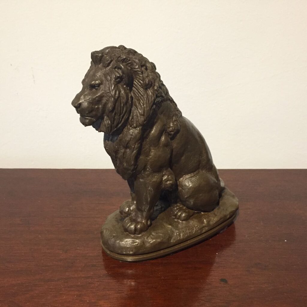 Bronze Lion | Boyd's Antiques