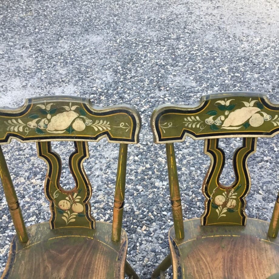 Set Of Four Matched Chairs