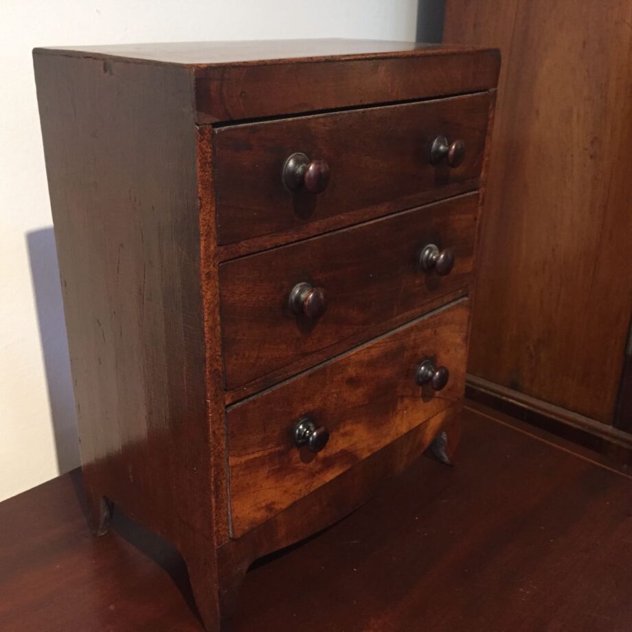 Miniature Three Drawer Chest