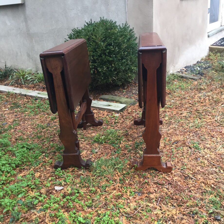 Two Matched Sofa Tables