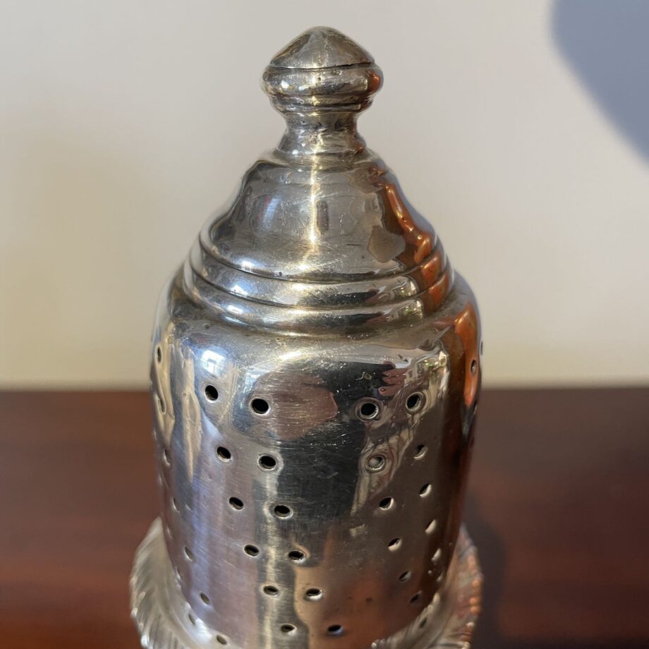 Tall Silver Muffineer