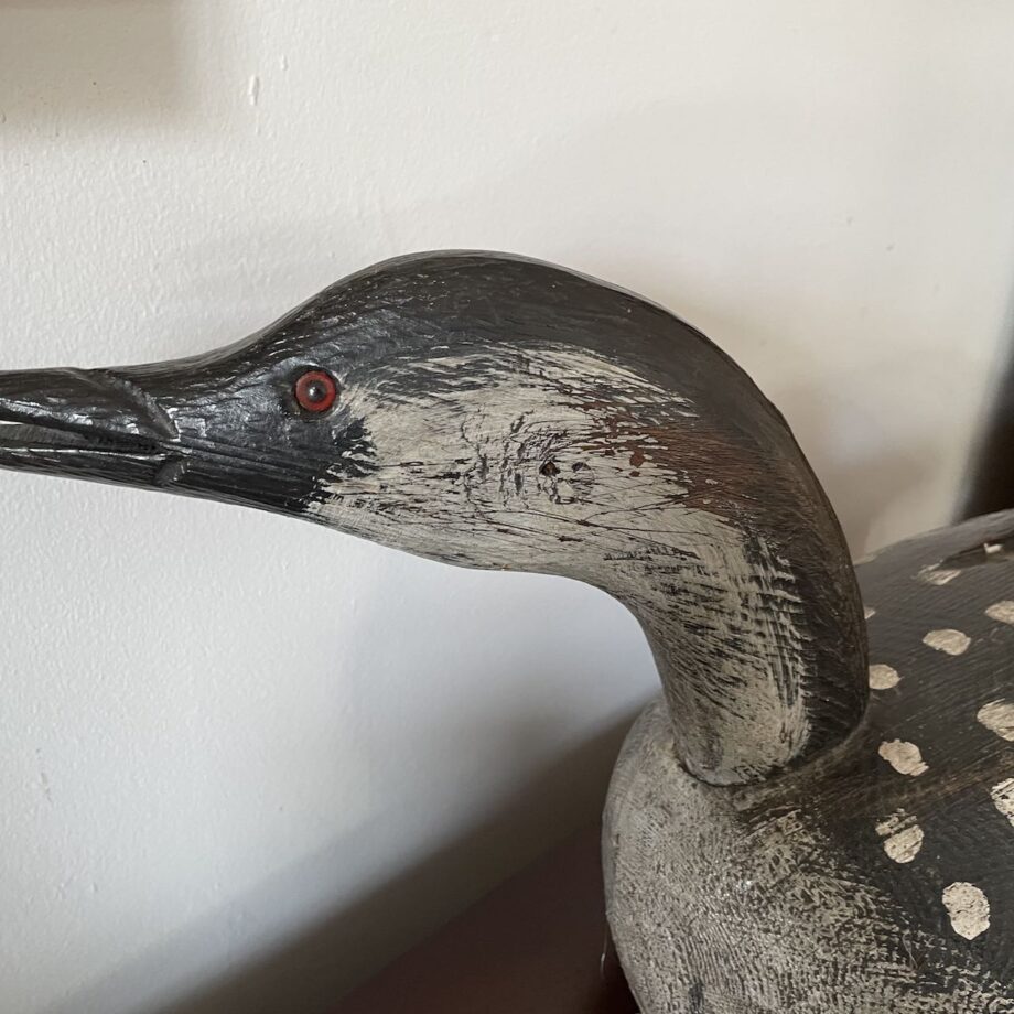 Large Carved Goose