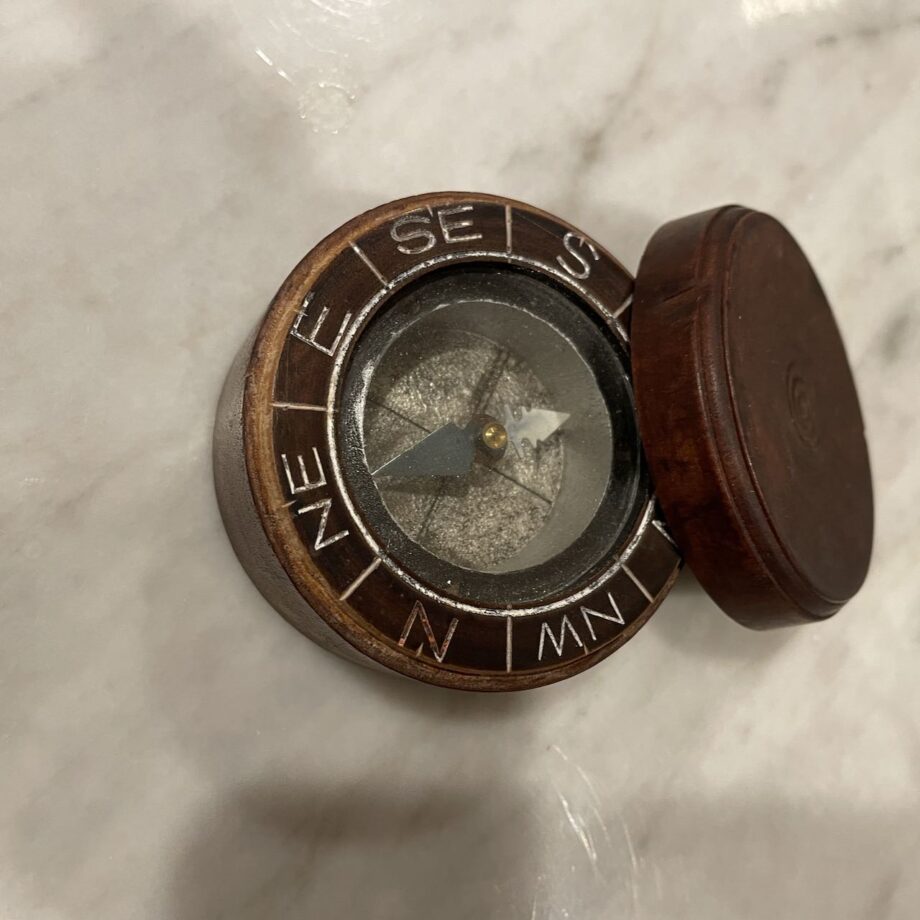 Small Covered Compass