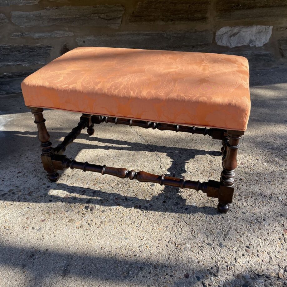 Upholstered 18th Century Bench