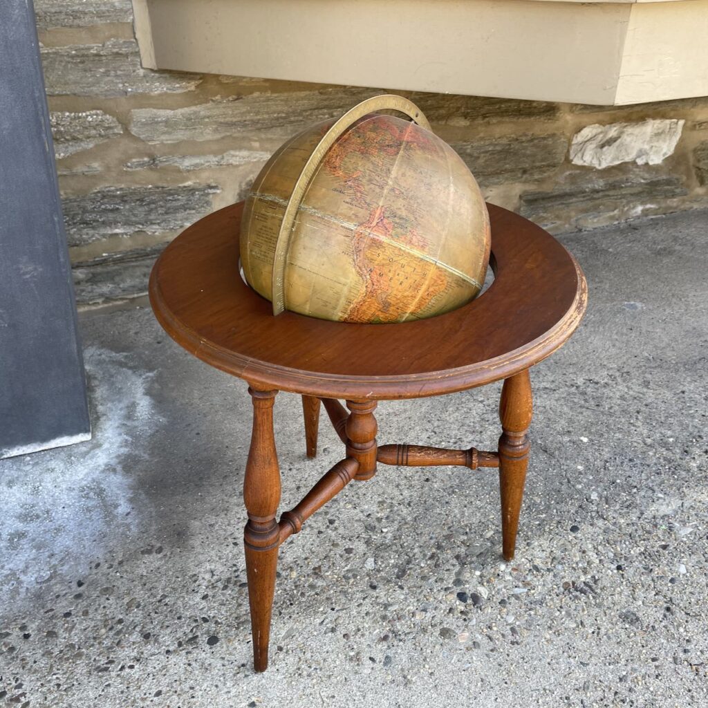 World Globe On Stand | Boyd's Antiques