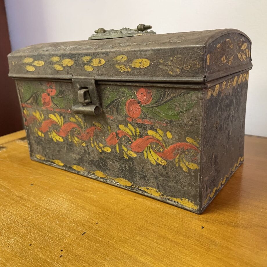 Painted Tole Box