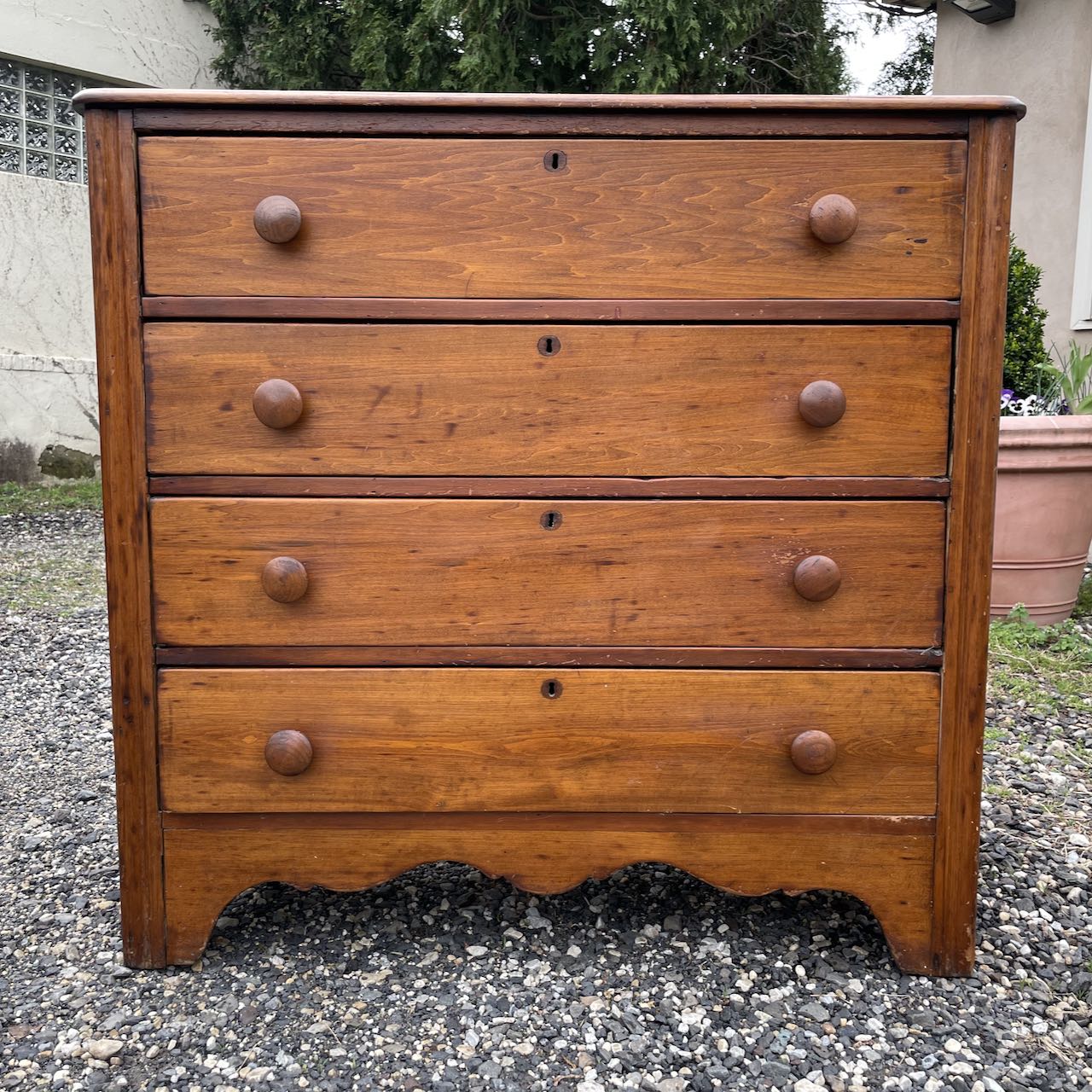 Four Drawer Cottage Chest – Boyd's Antiques