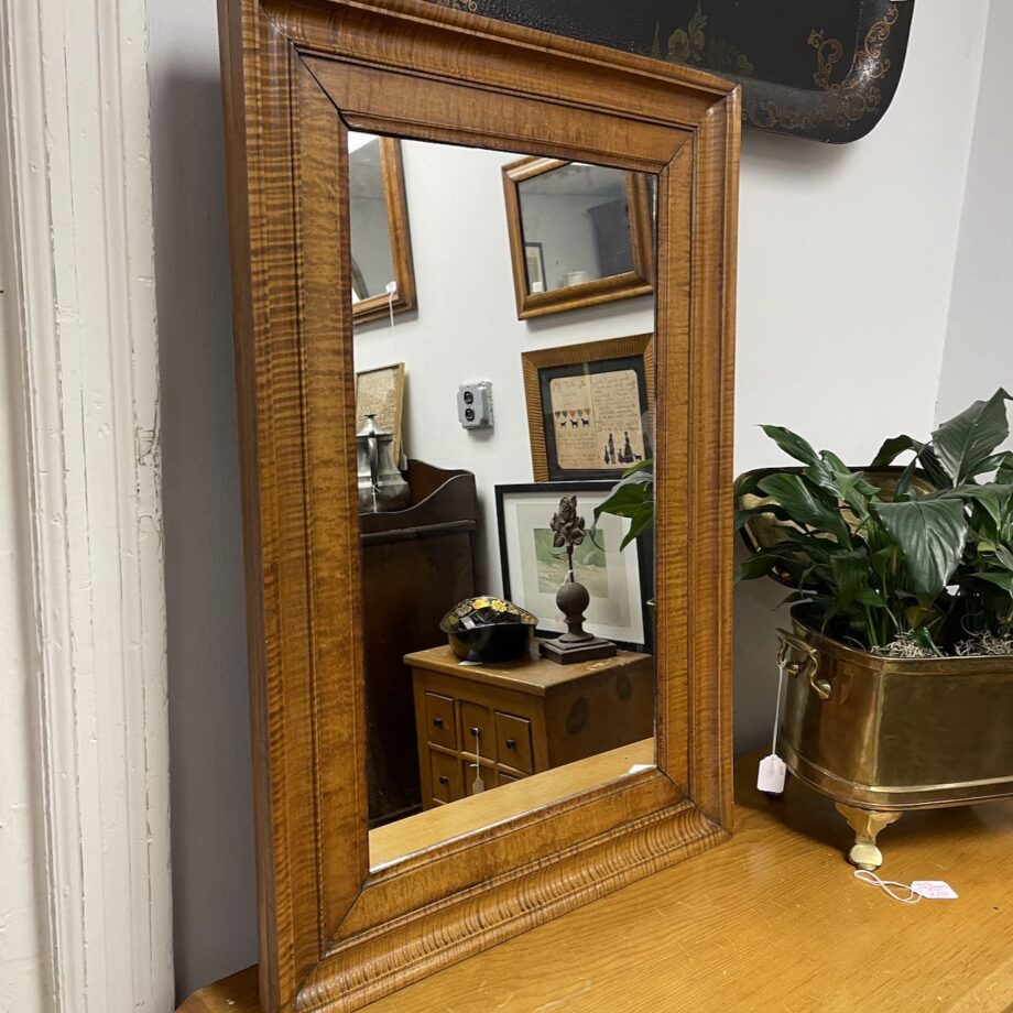 Tiger Maple Mirror