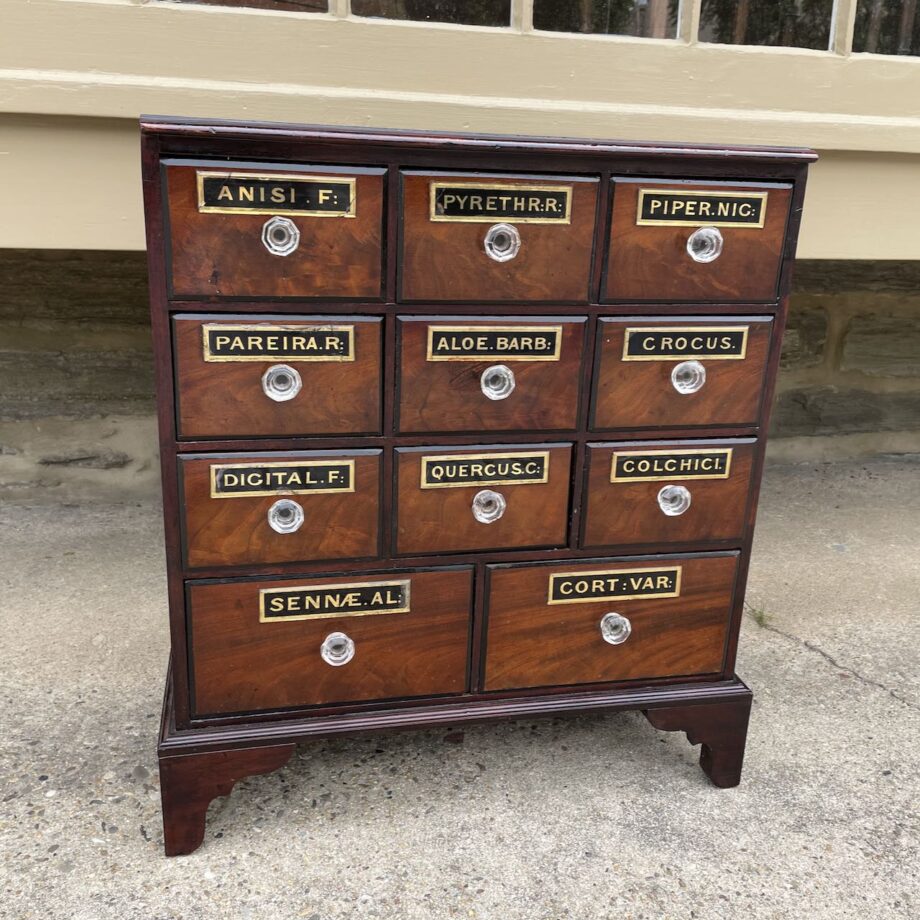 English Apothecary Chest