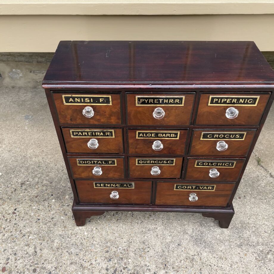 English Apothecary Chest