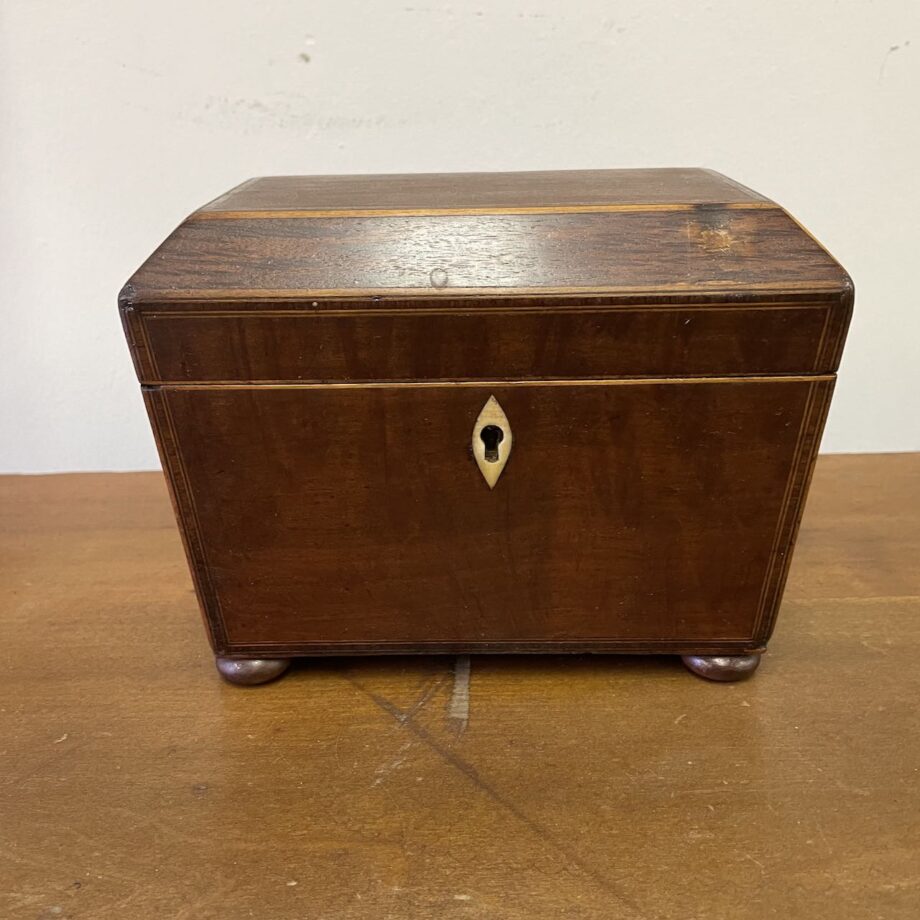 Two English Inlaid Boxes