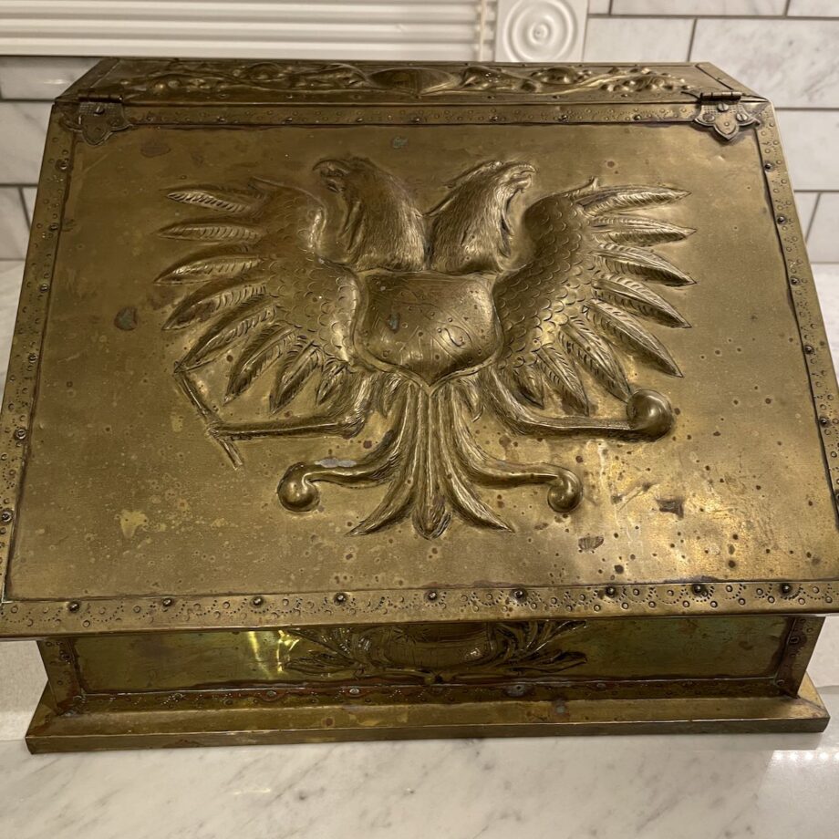 Brass Bible Box