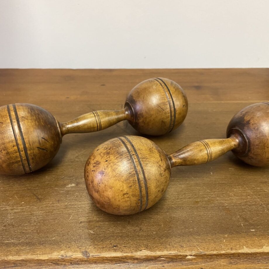 Wooden Dumbbells