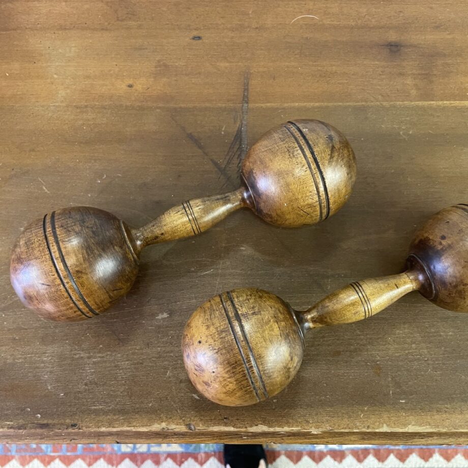 Wooden Dumbbells