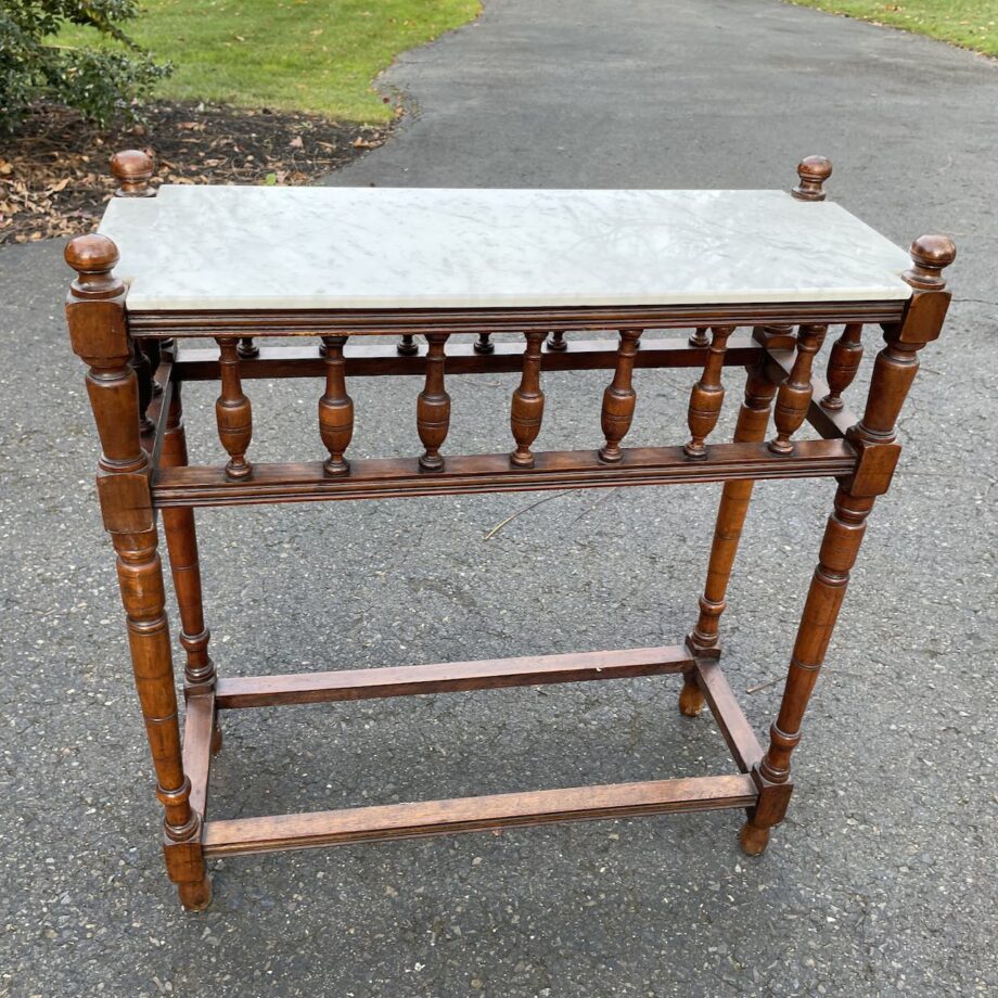 Marble Top Console Table