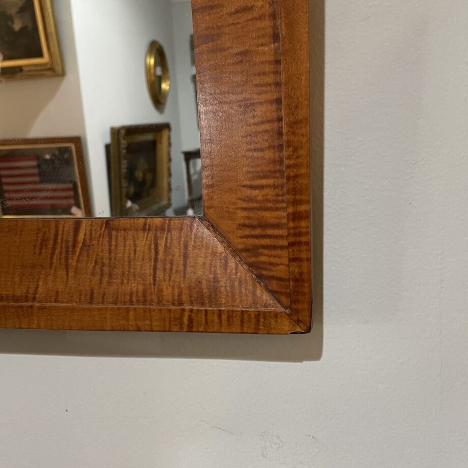 Tiger Maple Mirror