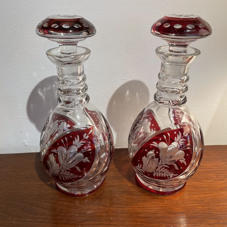 Matched Pair Of Decanters