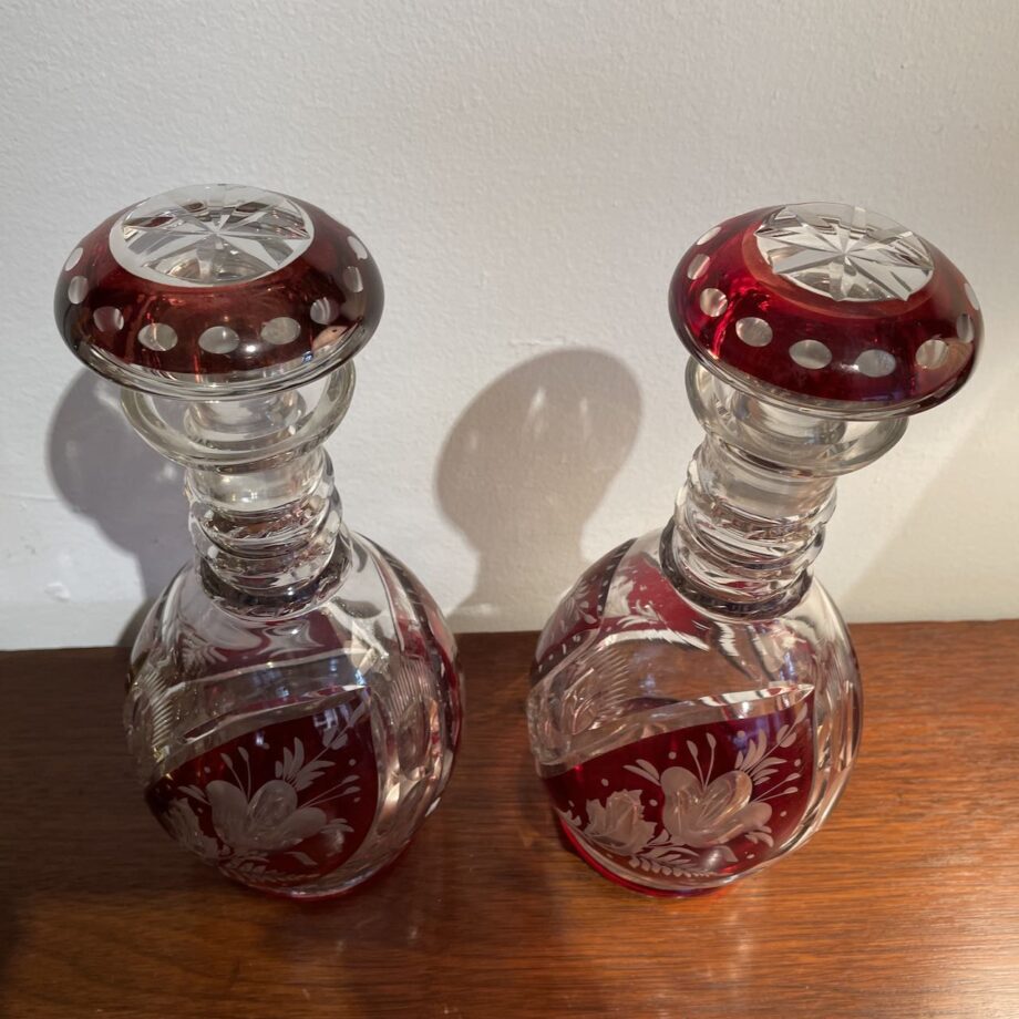 Matched Pair Of Decanters