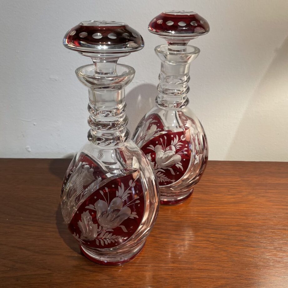 Matched Pair Of Decanters