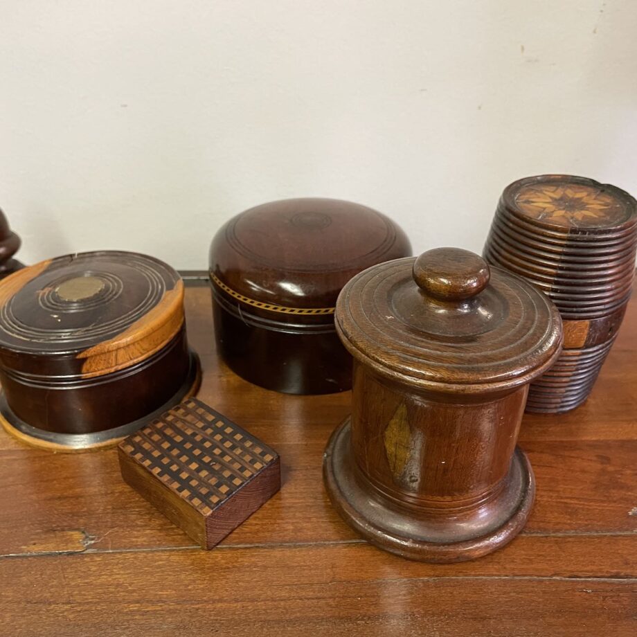 Collection Of Wooden Boxes