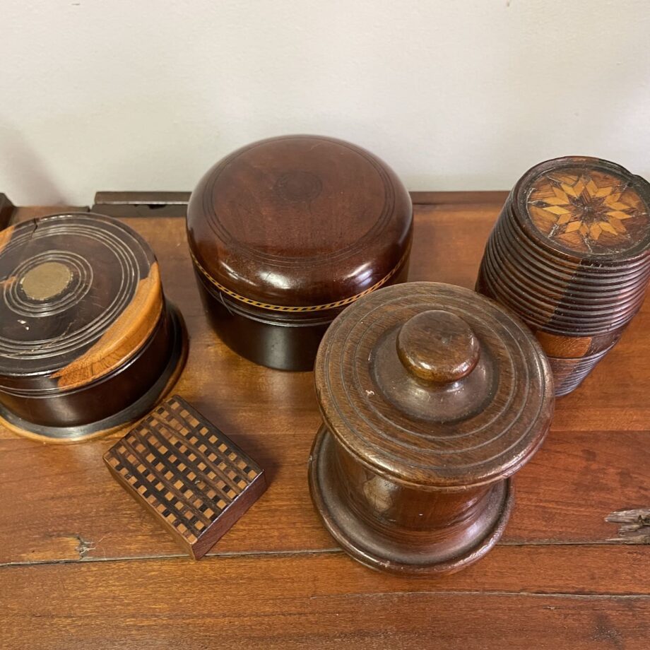 Collection Of Wooden Boxes