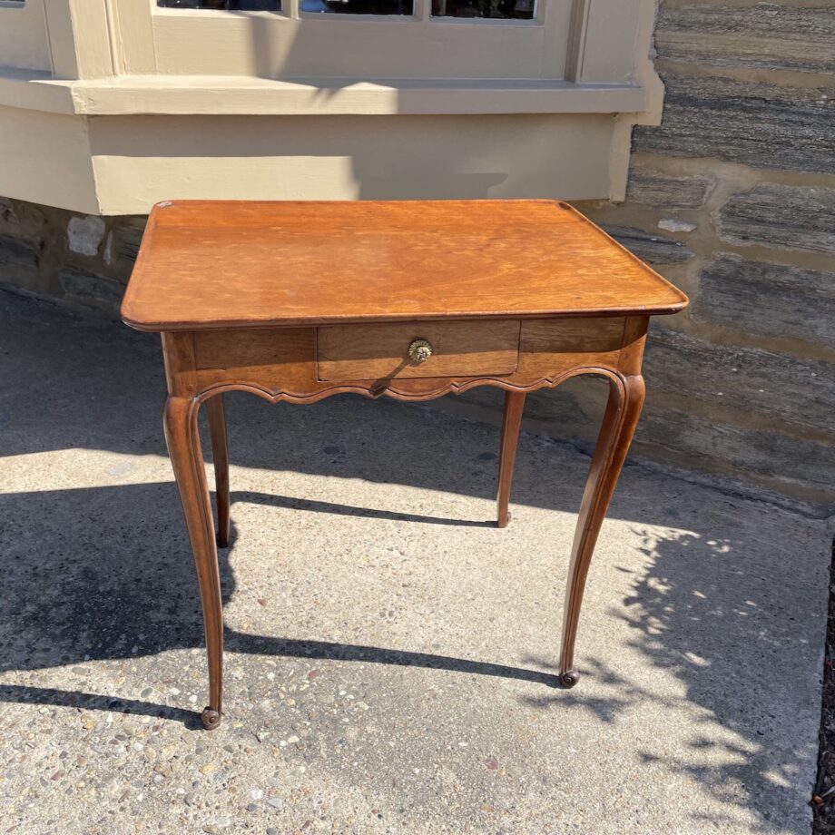 French Plum Walnut Table