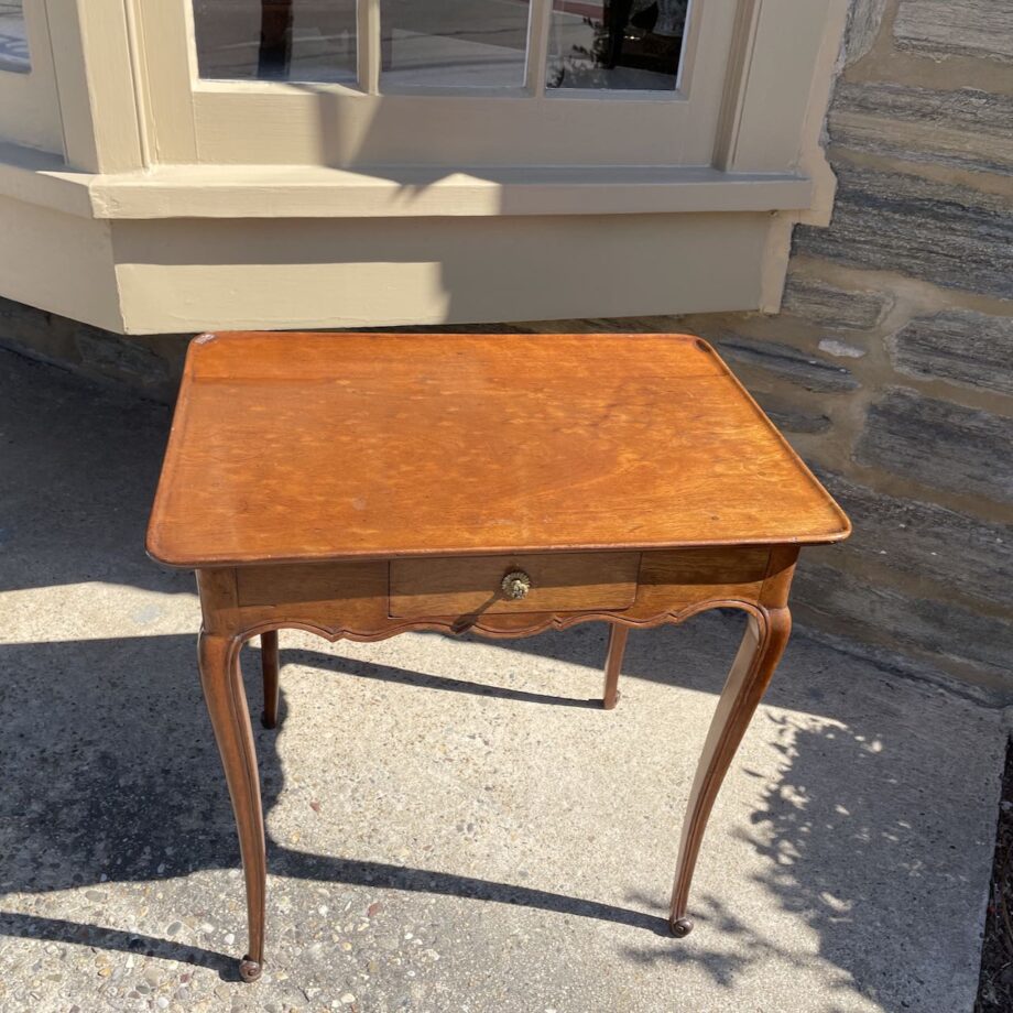 French Plum Walnut Table