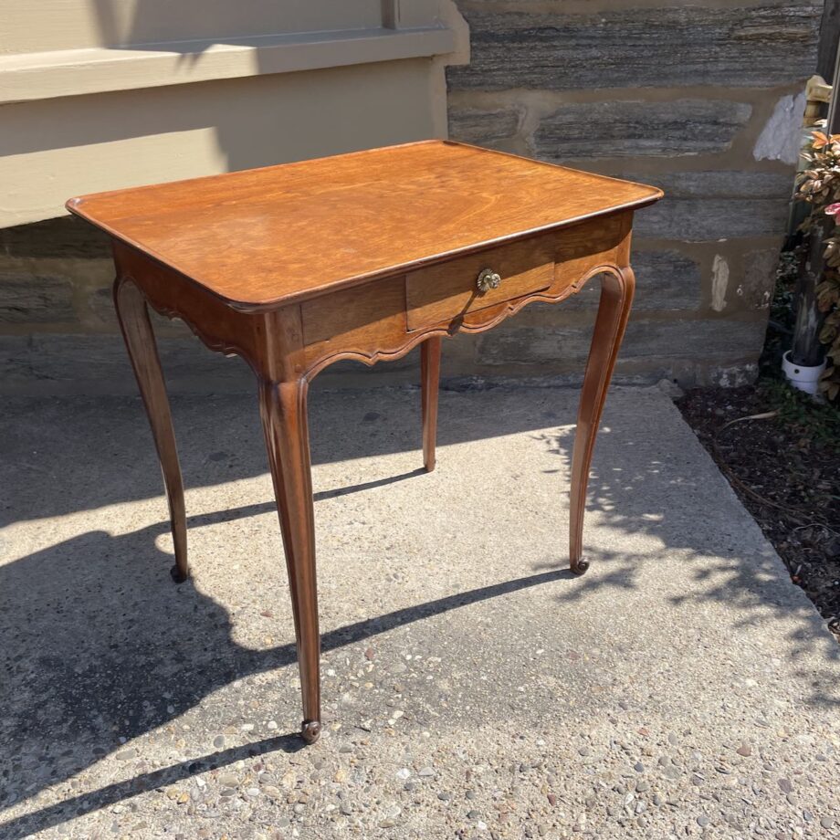 French Plum Walnut Table