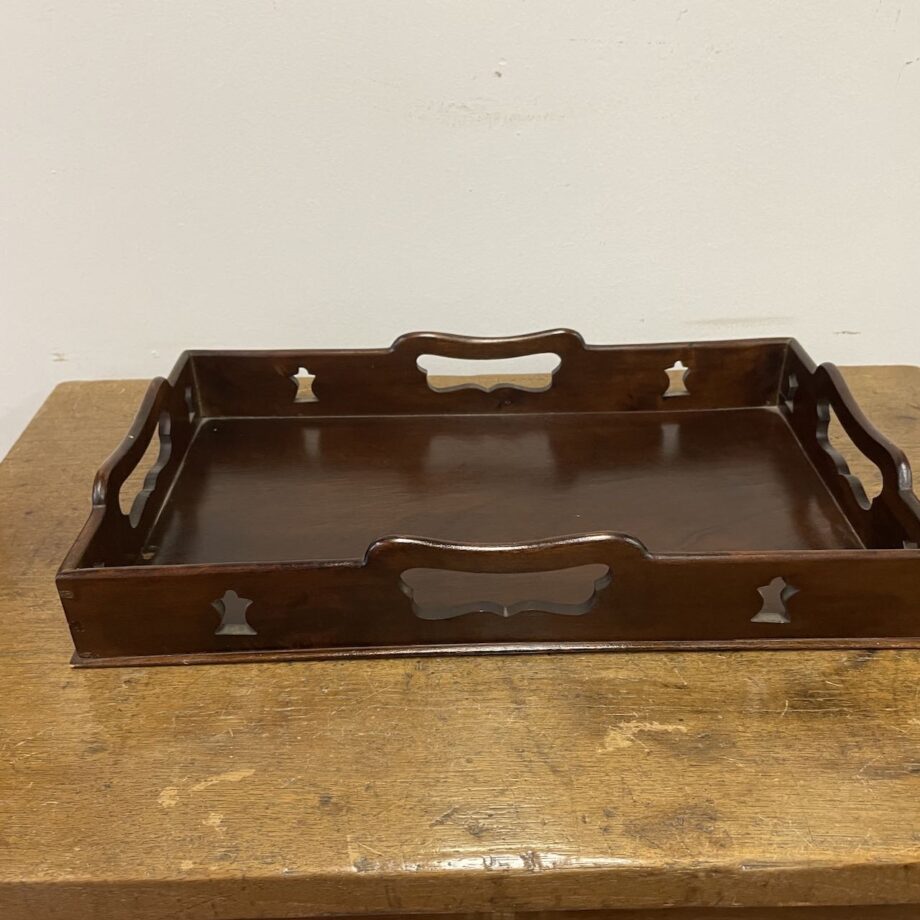 Detailed Mahogany Tray