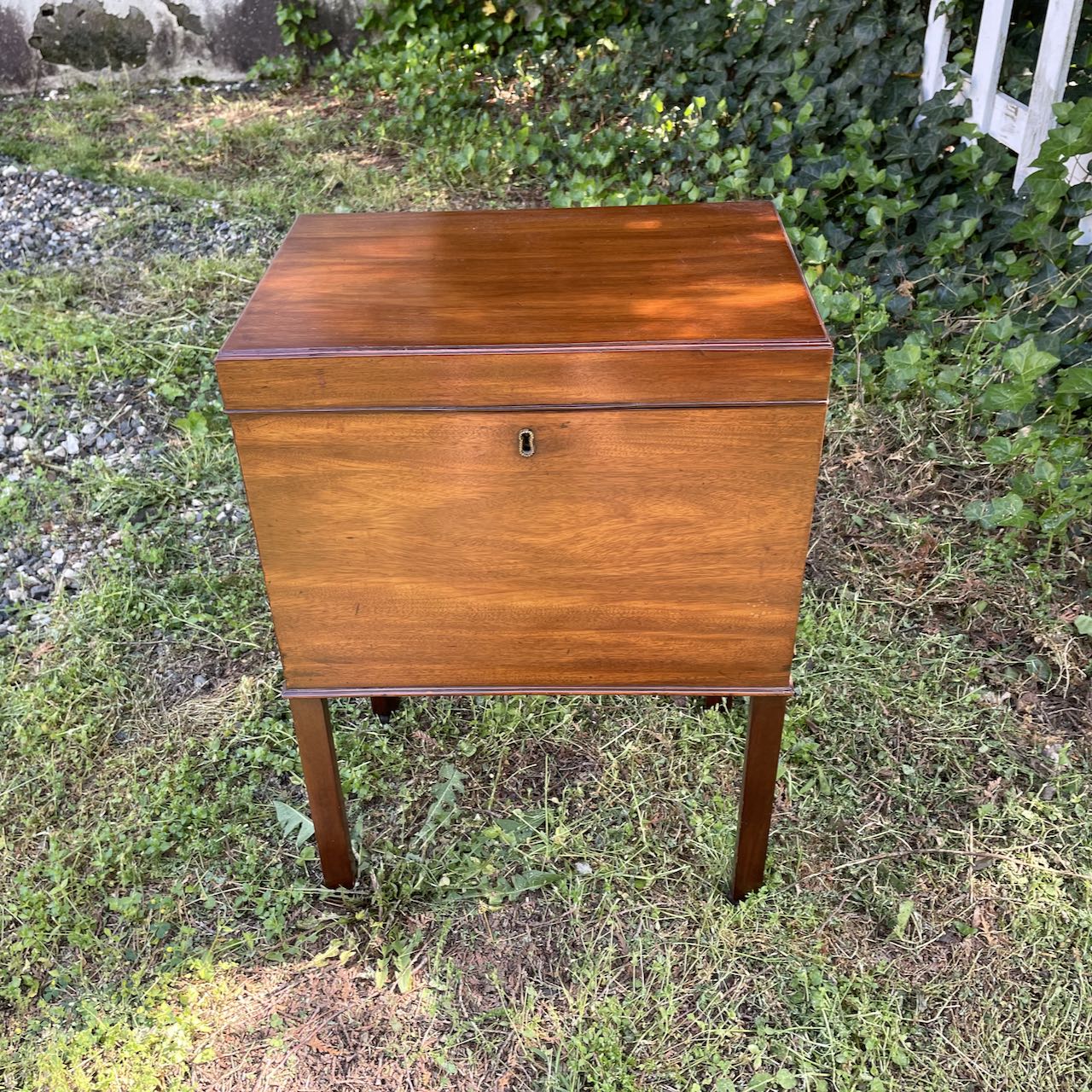 English Mahogany Bottle Box - Boyd's Antiques