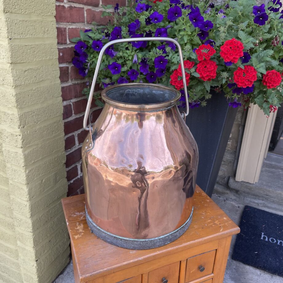 Copper Milk Bucket