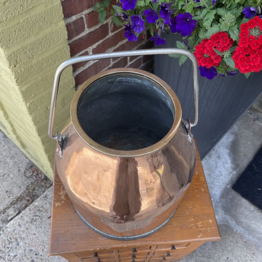 Copper Milk Bucket