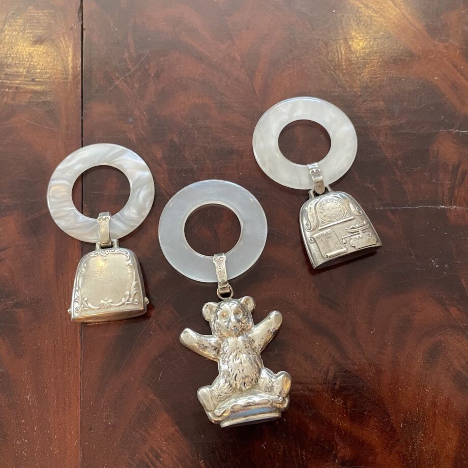 Sterling Silver Baby Rattles