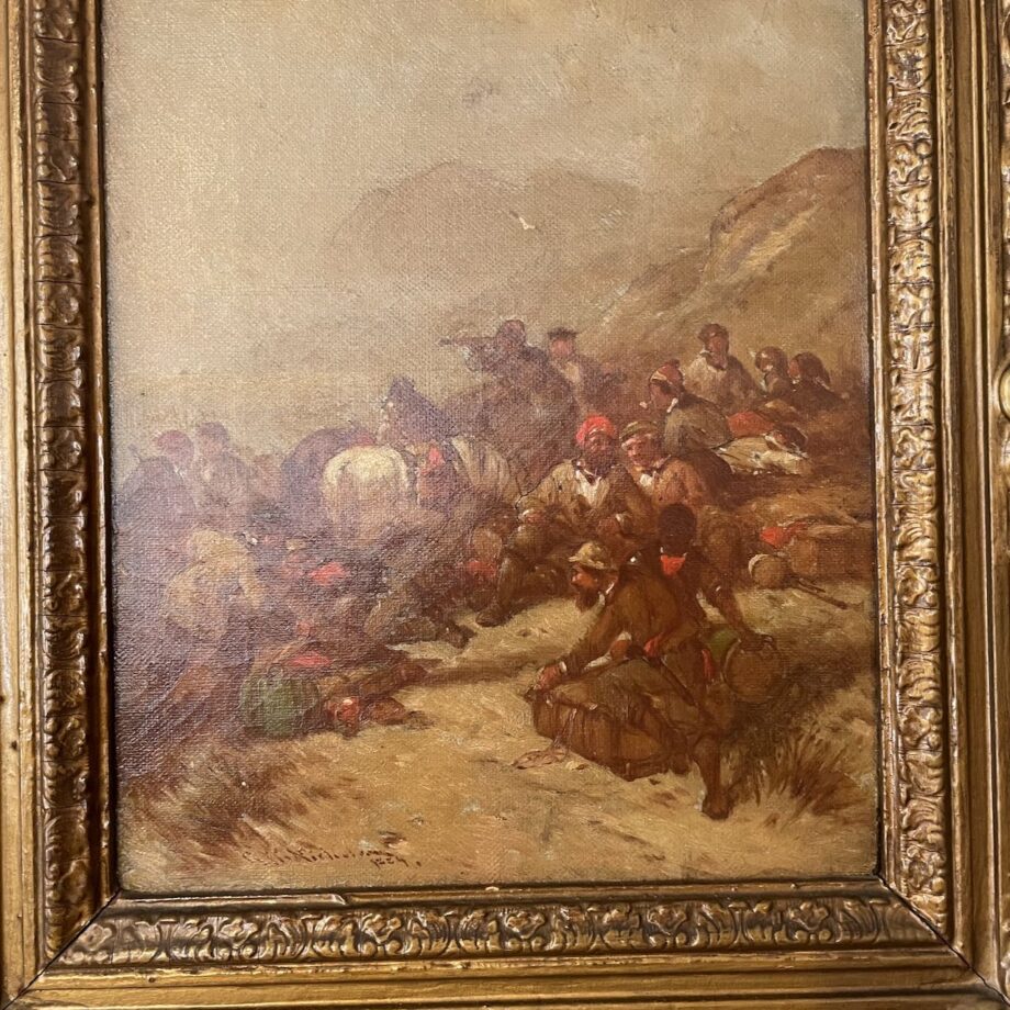 Oil on Canvas- Signed George Washington Nicholson